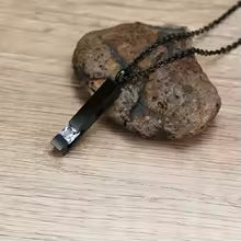 Pet Cremation Ashes Bar Urn Pendant
